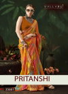 Pritanshi By Vallabhi Chiffon Leheriya Print With Fancy Swarovski Work Saree Wholesale Distributors In India